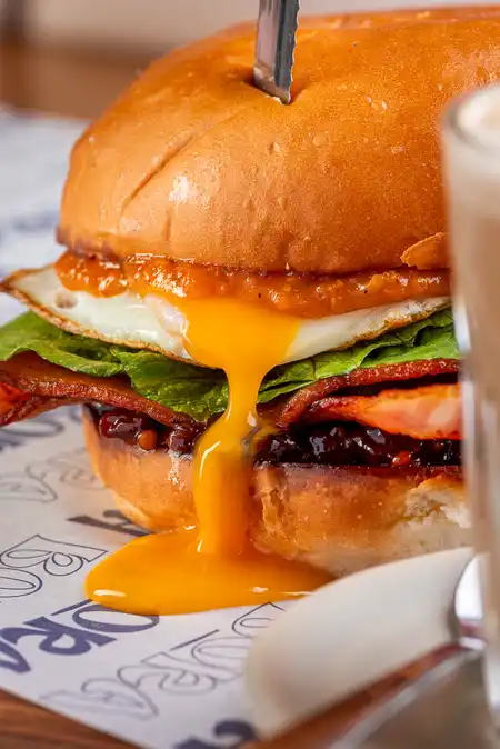 Bacon egg roll