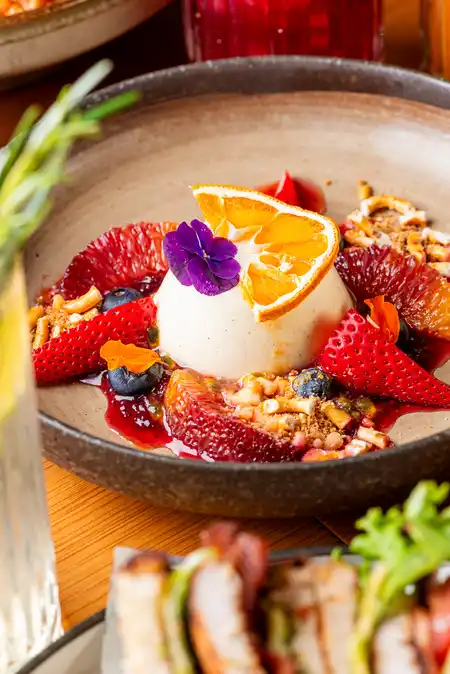 Vanilla pannacotta