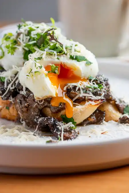 Saucy mushrooms
